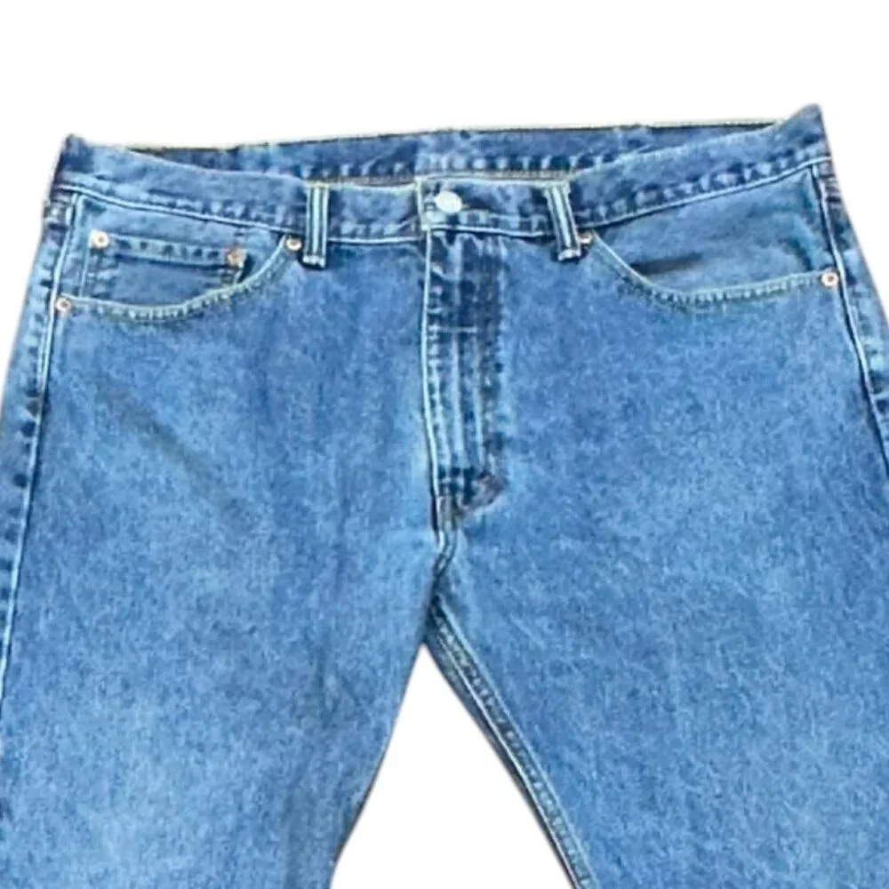 Men's Levi's 505 Medium Wash Denim Jeans Size 38x30‎